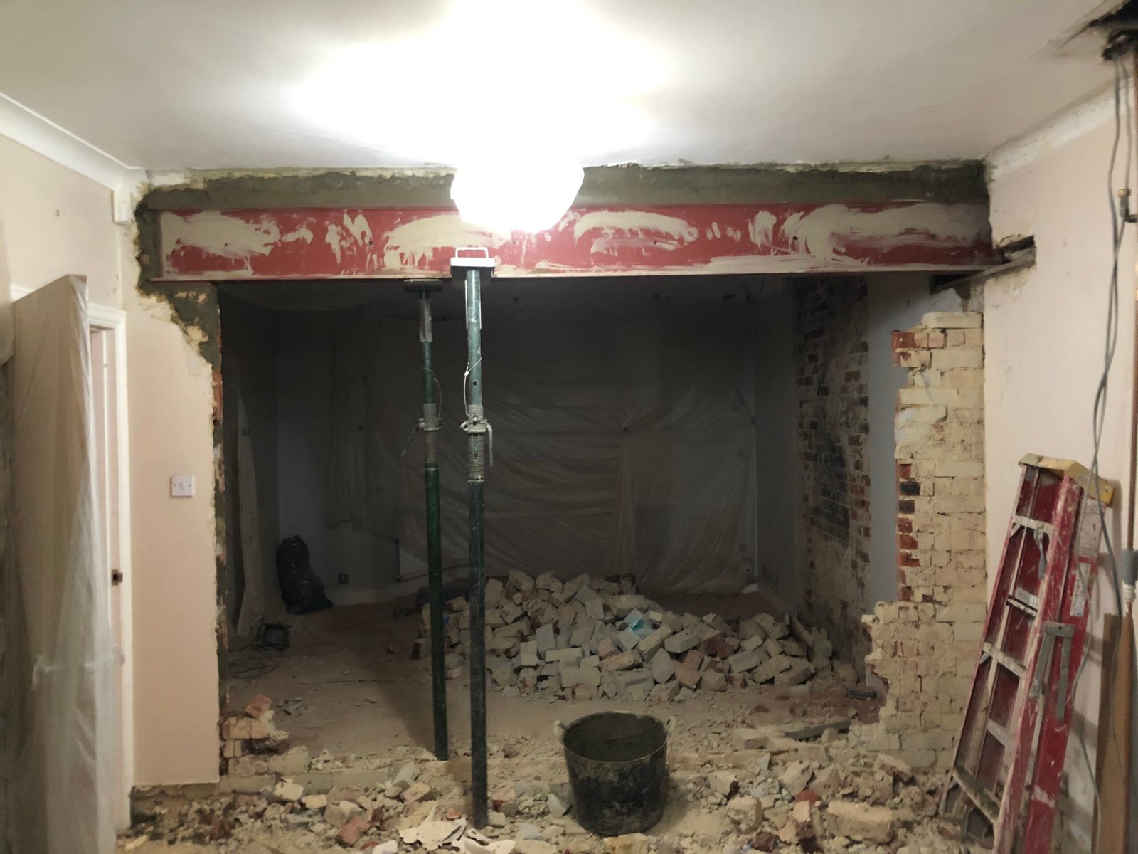 Gallery Of Removing Chimney and Steel Beam Work