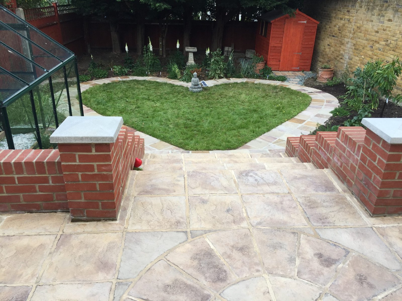 Gallery Of Garden Slab And Lawn Work